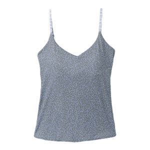 Prana Blue Speckled Cami Swim Top